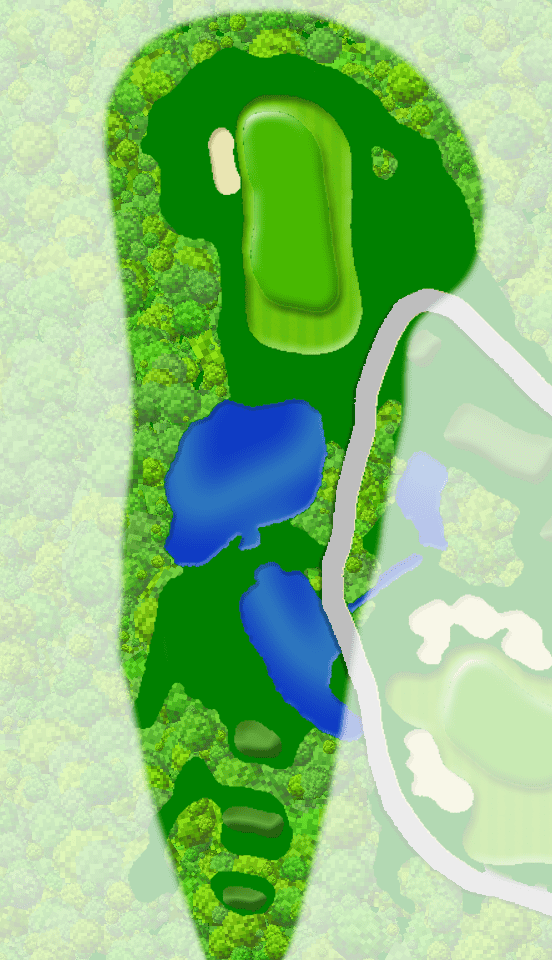 比叡3番コースレイアウト図