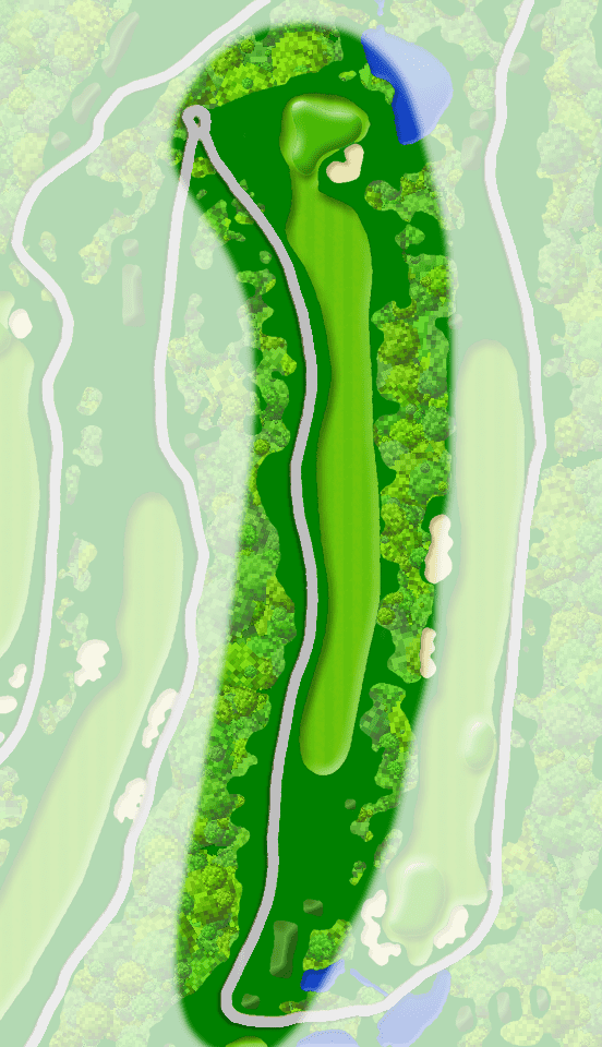 比叡4番コースレイアウト図