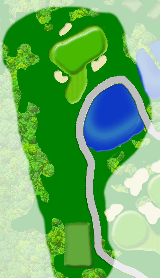 比叡6番コースレイアウト図