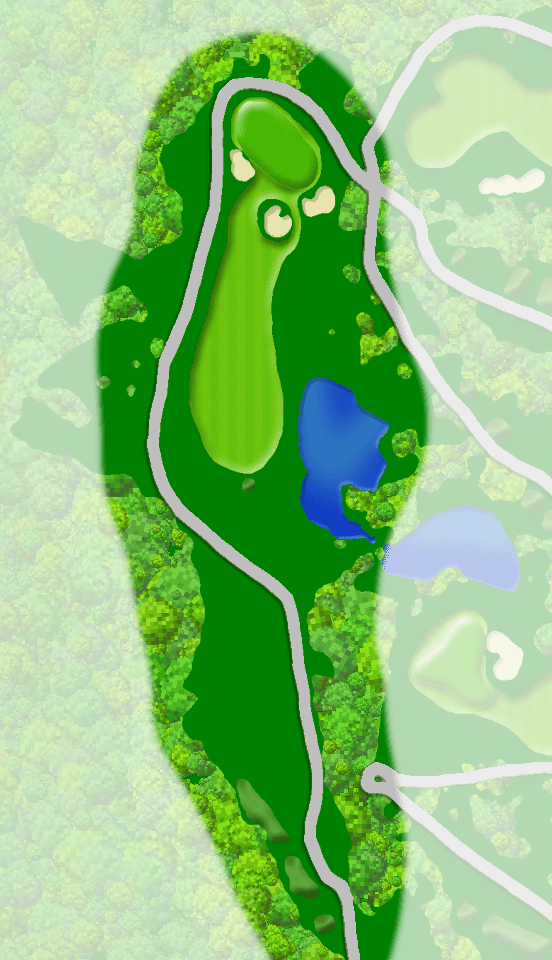 比叡8番コースレイアウト図