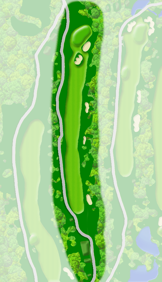 比叡9番コースレイアウト図